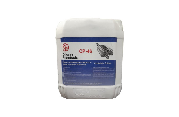 Cód. 1031401278 - Óleo Sintético CP46 5 litros Chicago Pneumatic 