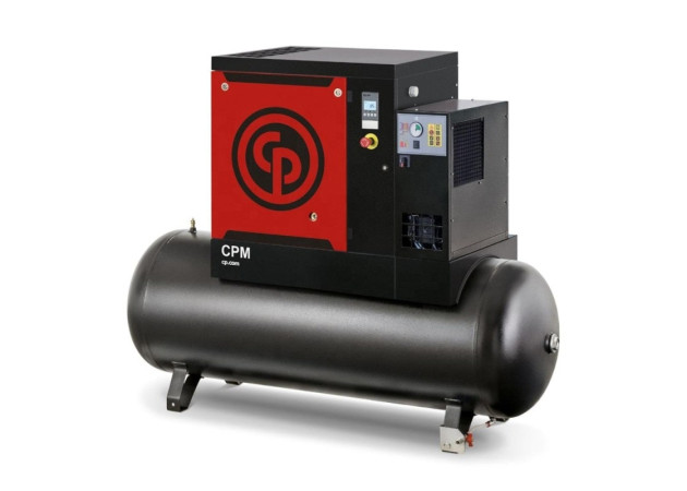 Compressor de ar parafuso CPM 10/7,2 TD 265 L 220V Chicago