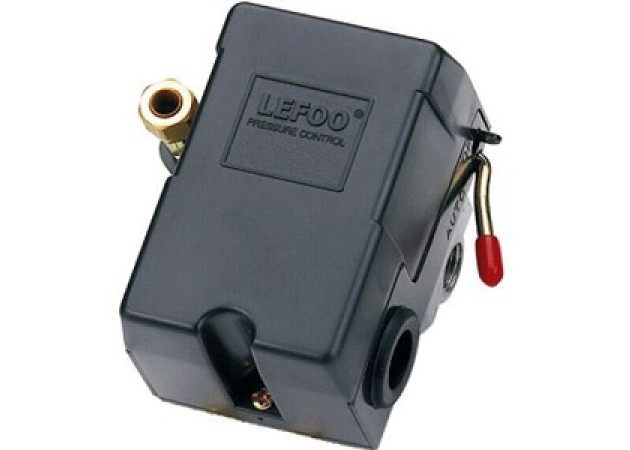 PRESSOSTATO UNIVERSALE 95-125 PSI PER COMPRESSORE D'ARIA 4 PORTE - Foto 6