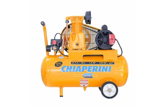 Compressor de ar pistão CJ 7.4/28 litros 1.5HP  127/220V