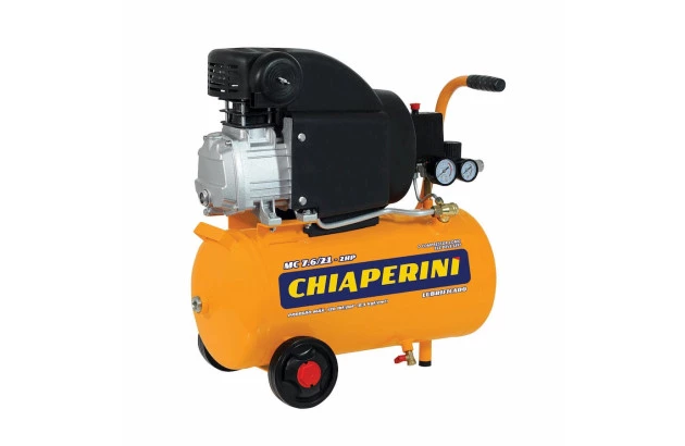 Motocompressor de ar 7.6/21 litros 2HP - 220V