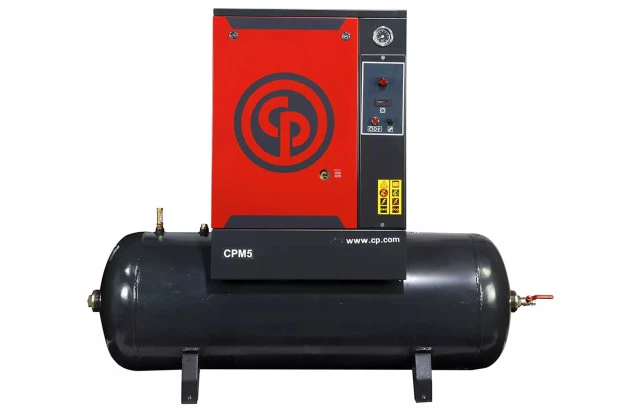 Compressor de ar parafuso CPM 5,5/10 TM 200 L 220V Chicago