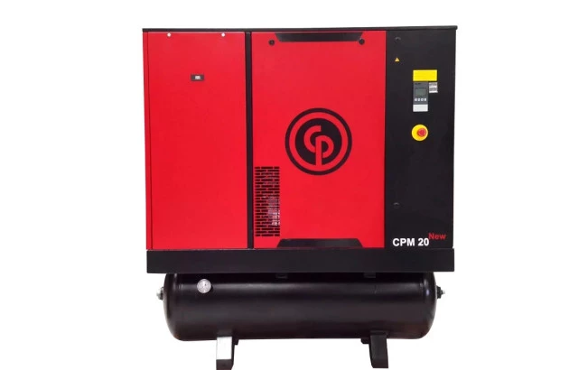 Compressor de ar parafuso CPM 30/9,1 TD 220V Chicago Pneumatic