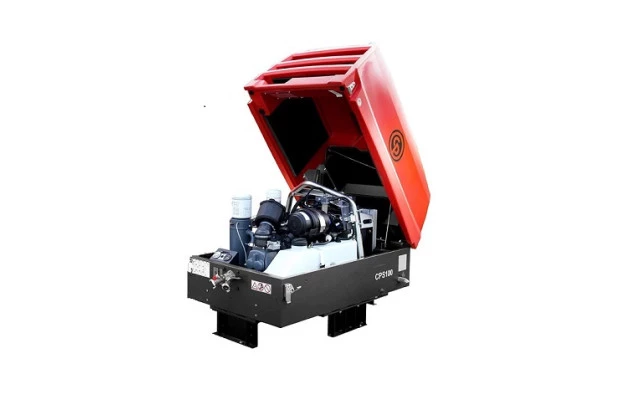 Compressor Portátil CPS 100 SKID Chigago Pneumatic