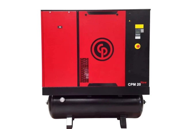 Compressor de ar parafuso CPM 30/9,1 TD 220V Chicago Pneumatic